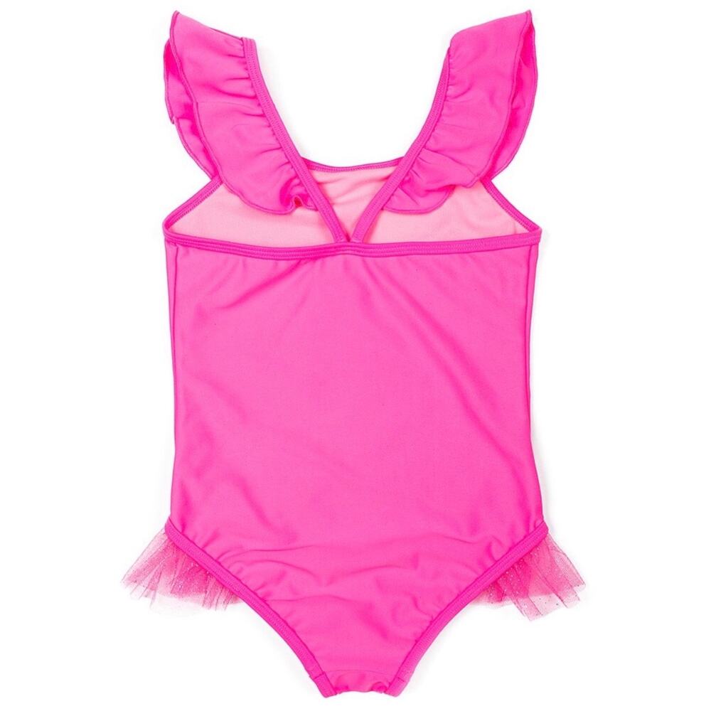 Betsey Johnson Sequin Unicorn Swimsuit Sz 2T - Picture 2 of 9